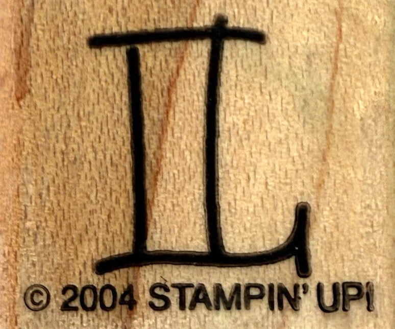 Stampin' Up! Numbers & Letters Craft Stamps for sale - eBay