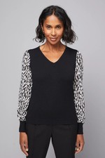 Wallis Black Fine Gauge Jumper Womens Daywear Jumpers & Cardigans