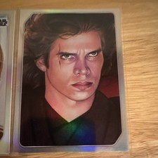 🔥Star Wars Topps Galaxy Smuggler Refractor Mint European Set Variation Card Set