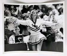 LSU Tigers - B&W Cheerleader Photo - Type 1 original 8x10 - by Malcolm Emmons