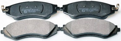 Front DENCKERMANN B111234 Brake Pad Set, disc brake for CHEVROLET,DAEWOO