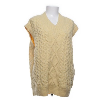 Nanushka, Pullunder, Größe: M, Beige, Kaschmir/Elasthan/Nylon/Wolle #CTn