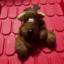 Hallmark Rodney And Friends Reindeer Plush Christmas Pre Owned Vintage 1980s