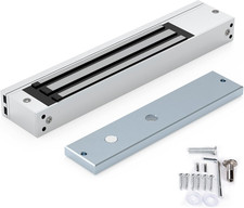 Magnetic Lock, 600LBS 280Kg Holding Force Electromagnetic Lock, DC 12V Fail-Safe