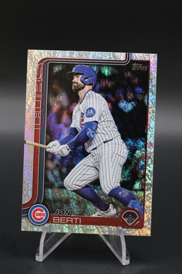 2025 Topps Update #US139 Jon Berti Holo Foil / Platinum Holo Foil? Chicago Cubs
