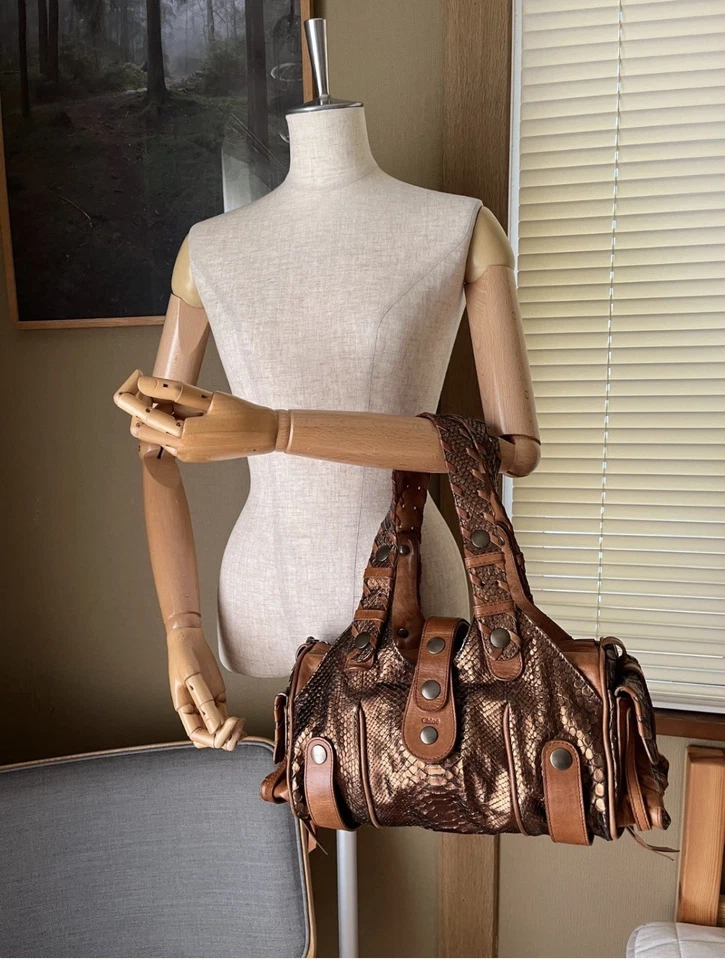 Chloe Python Silverado Bronze - Image 3 of 4