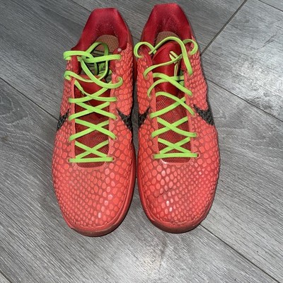 Nike Kobe 6 Reverse Grinch Men's Sneakers Size 12 FV4921-600