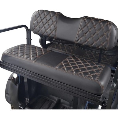 Golf Cart Seat Covers Fit Club Car Precedent/DS/EZGO RXV/TXT/Yamaha Drive Aft...