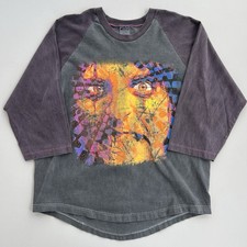 vintage alice cooper 2004 rock band baseball t-shirt size xl