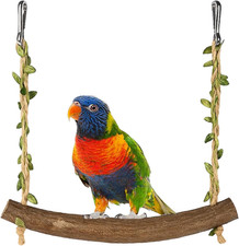 Wellensittich Spielzeug Schaukel Vogelspielzeug Käfig Zubehör Für Nymphensittich