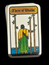 Tarot Hoi Polloi unique TROIS BAGUETTES SEULEMENT carte de remplacement vintage 1972