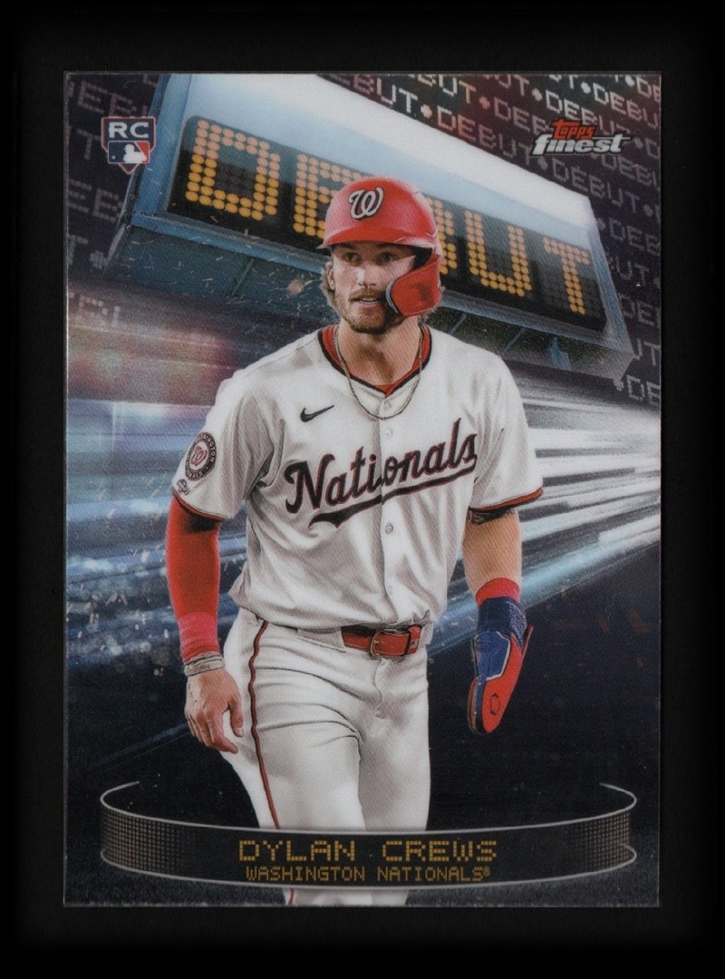 2025 Topps Finest - Debut Dylan Crews #D-22 Refractor (RC)