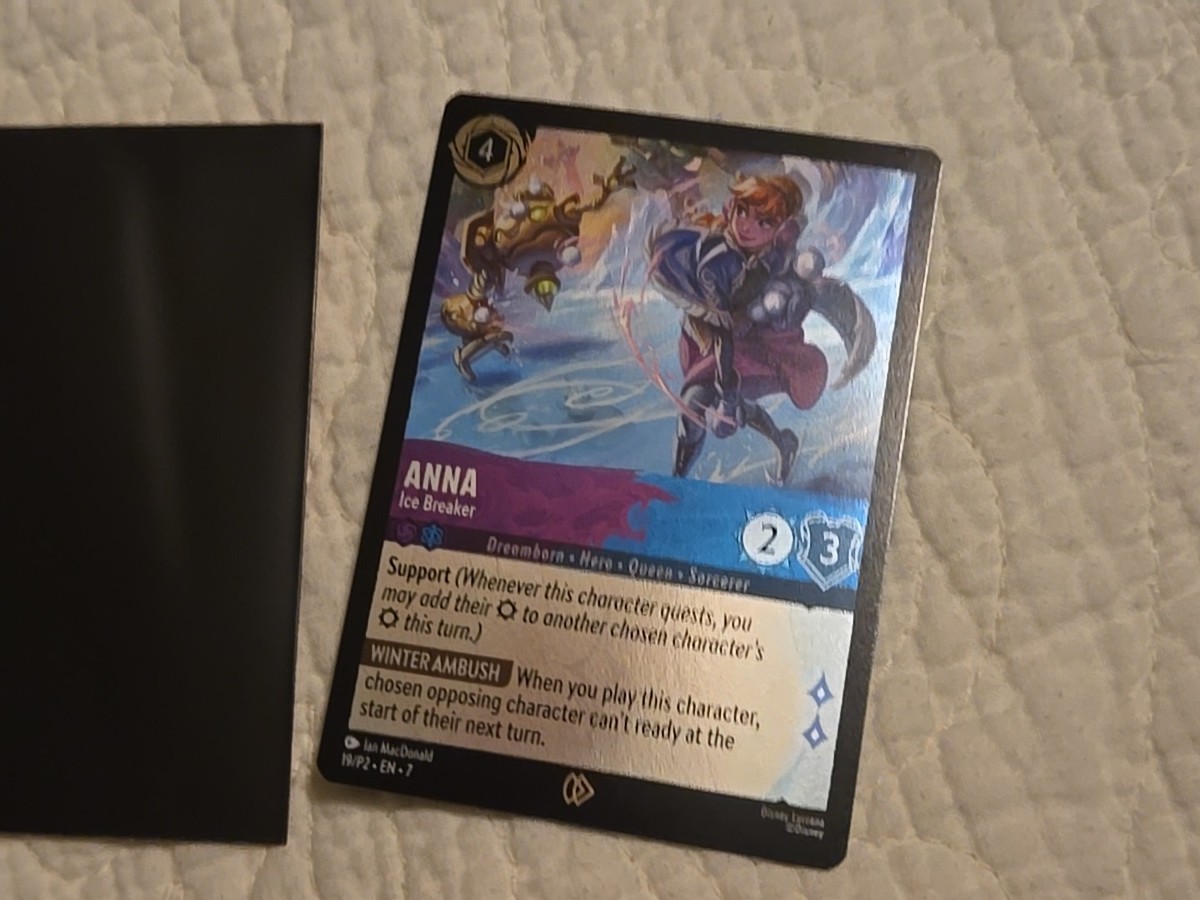 ロルカナ アナ 英語 プロモ Foil 限定 19/P2 ロルカナ アナ Anna プロモ Foil 限定 19/P2 Anna Ice Breaker