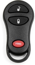 uxcell New 3 Buttons Key Fob Remote Control Case Shell Replacement Black