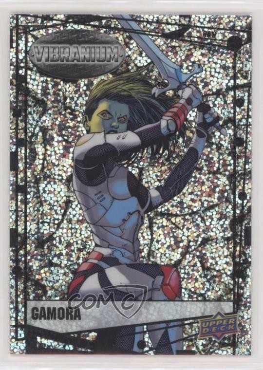 2015 Upper Deck Marvel Vibranium Raw Vibranium Gamora #28 1j8