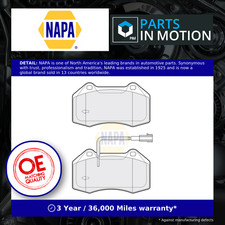 Brake Pads Set fits ALFA ROMEO 4C 960 1.8 Front 13 to 20 960A1.000 NAPA 51934099