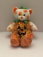 Pre-owned Build A Bear Pumpkin Bear
