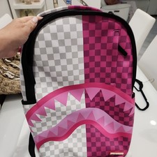 Sprayground Pink CamoCheck Backpack