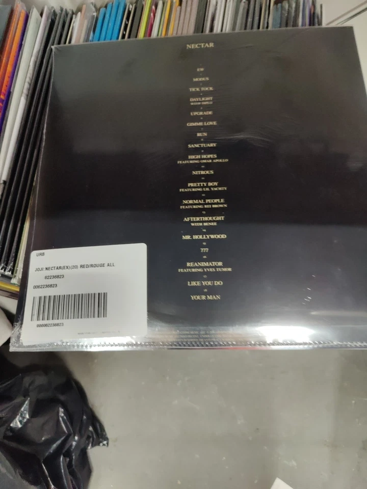 NEW SUPER RARE Joji - Nectar RED Vinyl 2xLP UO Exclusive - Image 2 of 4