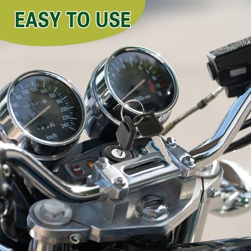 Ignition Key Switch Lock, Key Switch Starter Parts, 4 Wires Ignition Switch 