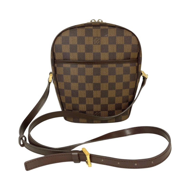 LOUIS VUITTON Ipanema PM N51294 Brown Damier Canvas Shoulder Bag 3385  