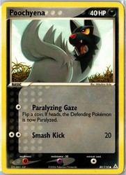 Poochyena 80/110 EX Holon Phantoms