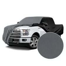 For Toyota Tacoma 01-04 Car Cover Satin Stretch Indoor Metallic Gray Custom Car