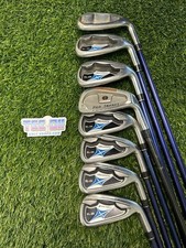 Turbo Power Bomber XL20 Irons Set 3-PW mismatch 7 Graphite Senior Flex RH