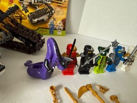 LEGO NINJAGO ULTRA SONIC RAIDER #9449~ 100% COMPLETE w/Manuals