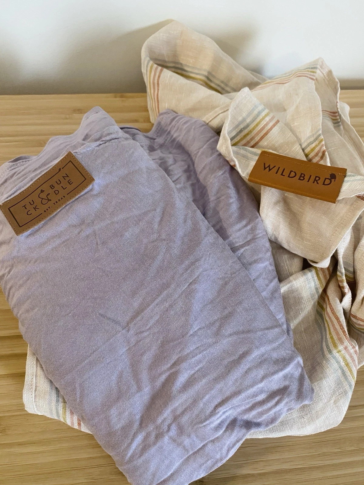 Wildbird Ring Sling Baby Carrier & Tuck and Bundle Baby Wrap Lot