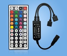 LED Strip Light Remote Controller Dual Port Remote For 5050 RGB Strip Light 4Pin