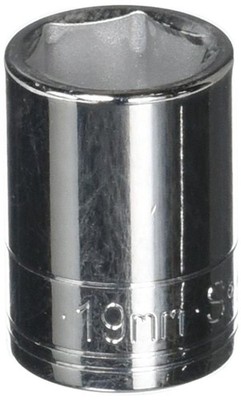 SK Tools USA 1/2'' Drive, 19MM, 6 Point, Standard Chrome One Size, 