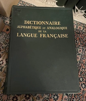 DICTIONNAIRE ALPHABETIQUE ET ANALOGIQUE DE LA LANGUE FRANCAISE - COMPLET 6 VOL. - Photo 1/3