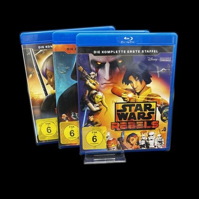 STAR WARS Rebels - Blu-Ray - Staffel Eins bis Drei - Zustand Sehr Gut