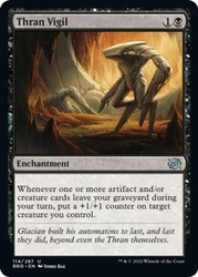 Thran Vigil #114 The Brothers' War Uncommon MTG