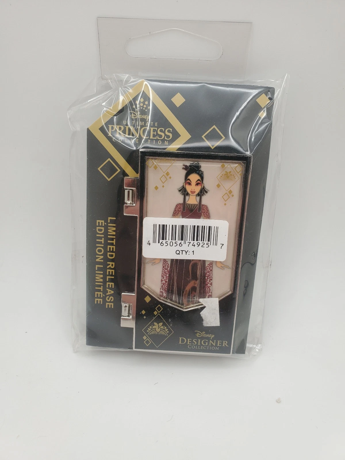 Disney Ultimate Princess Collection Designer Collection Pin Limited Mulan
