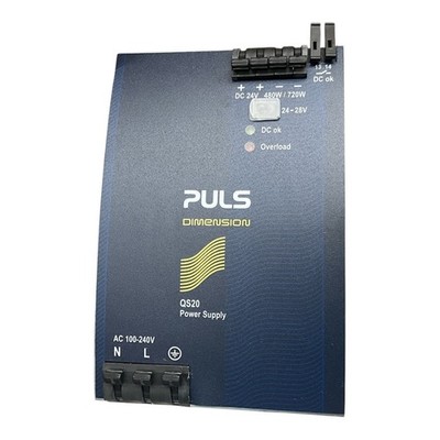 PULS DIMENSION QS20.241 DIN Rail Power Supply 24V 20A 480W 100-240VAC