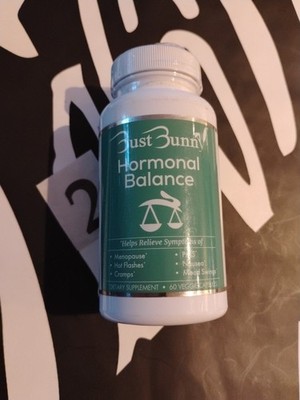Bust Bunny Hormonal Balance 60 Capsules New Sealed Best By 07/2027