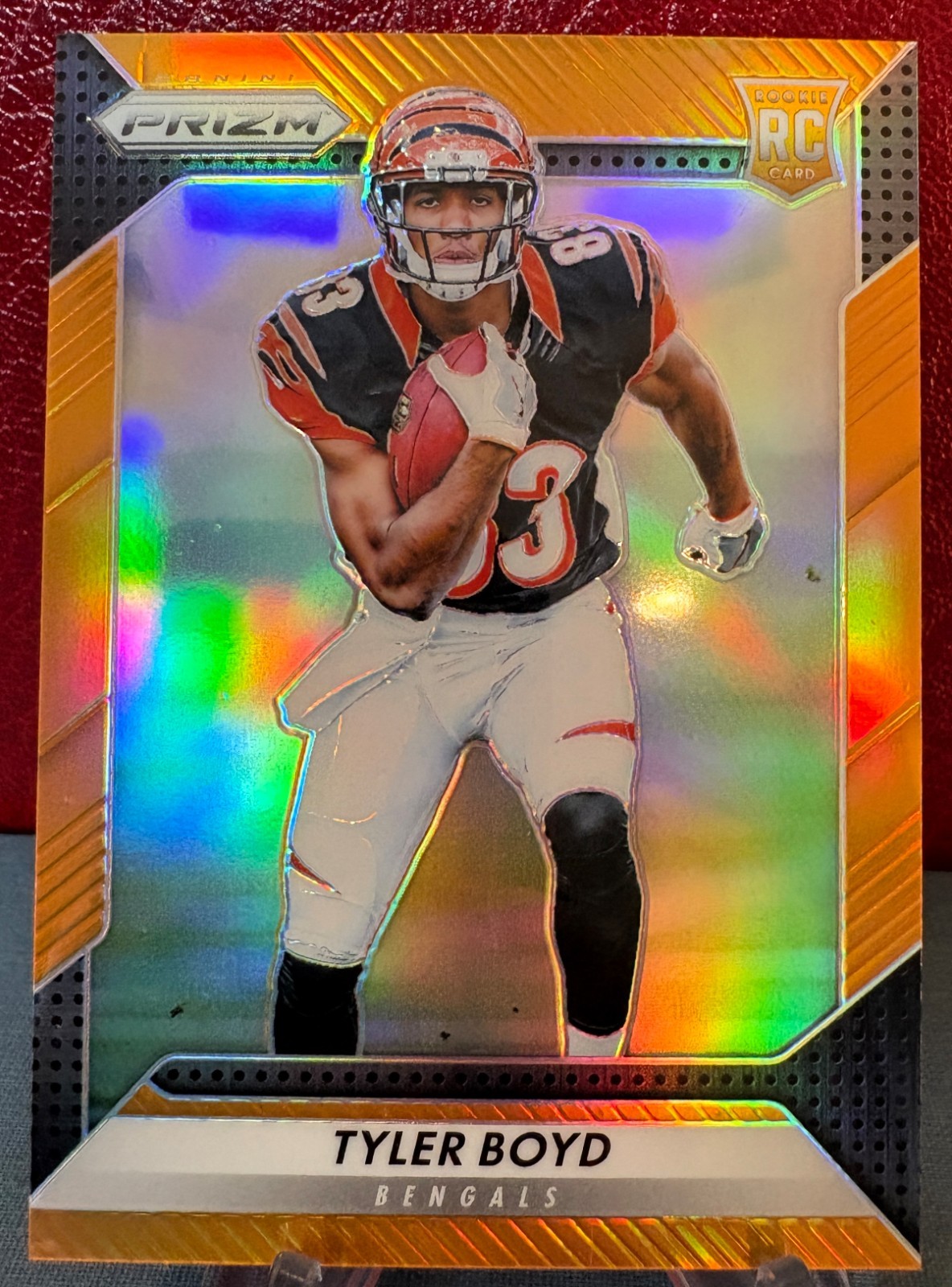 2016 Prizm #270 Tyler Boyd - (RC) Orange Prizm /299 - Bengals / Pitt Panthers