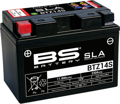Batterie AGM Aktive SLA Kein Wartung BS Battery KTM Rc8 1190 R 2012