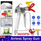 3600 PSI Airless Spray Gun Paint Sprayer Painting W/ Tip Guard Fits Titan Wagner