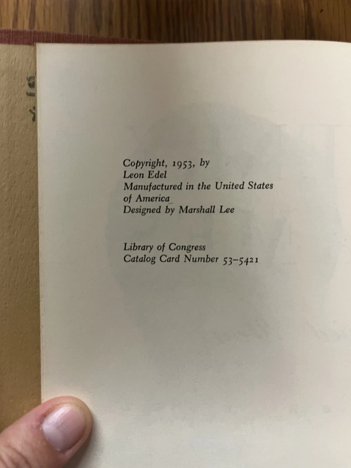 HENRY JAMES BIOGRAPHY by Edel 5 VOLs COMPLETE SET — 第 4/4 张图片