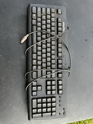 eMachines KB-9908 wired keyboard PS/2 Connection Windows XP Vista 7 8 10 11 Used