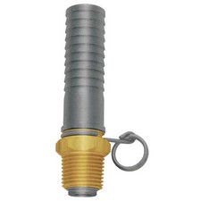 Sani-Lav N15 Swivel Hose Adapt, Brass, 1/2Mnpt, 3-7/8 L
