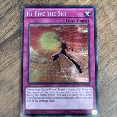 high five the sky yugioh card YuGiOh World Superstars Hi-Five the Sky WSUP-EN030