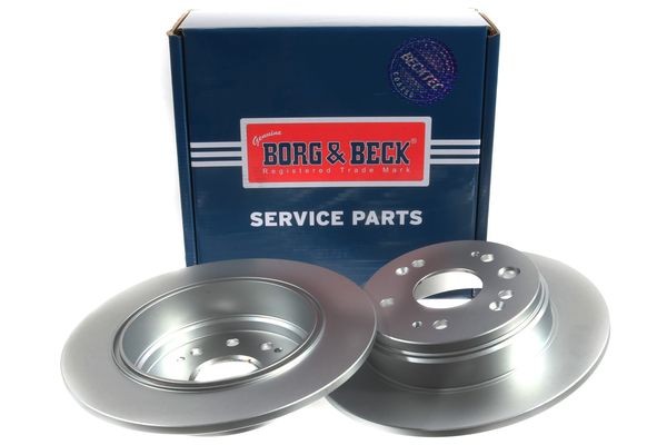 BORG & BECK BBD4804 Brake Disc Rear 282mm Outer Diameter Fits Honda CR-V