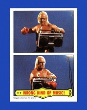 1985 Topps WWF Set-Break # 56 Wrong Kind of Music! RA NM-MT OR BETTER *GMCARDS*