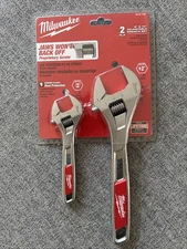 Milwaukee 48-22-7400 6" & 10" Adjustable Wrench Set