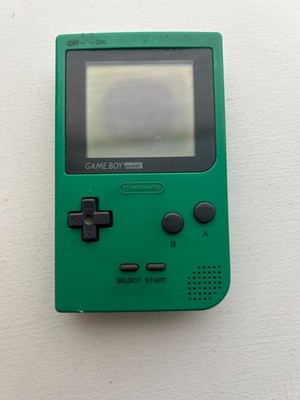 Nintendo Game Boy Pocket Console MGB-001 - Green - 100% OEM - FPOR - Not Working