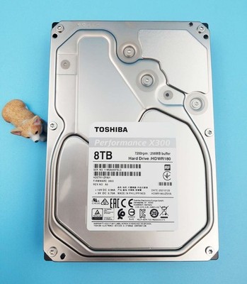HDWR180 HDETV11ZPA31 TOSHIBA PERFORMANCE X300 8TB 7.2K 3.5